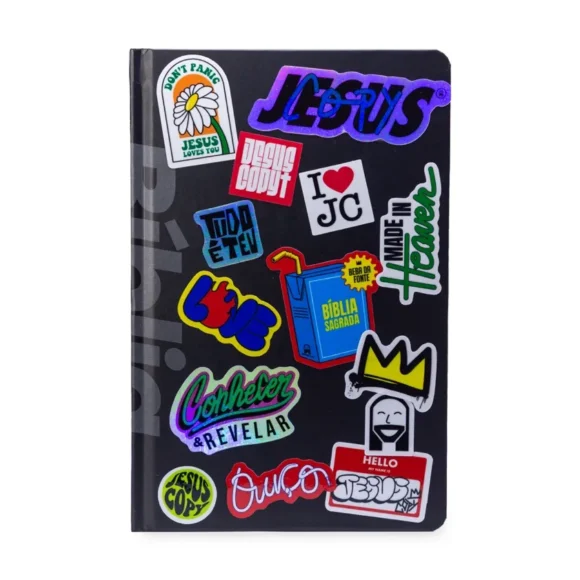 Bíblia Sticker 2.0 Preta - NVI - Imagem 3