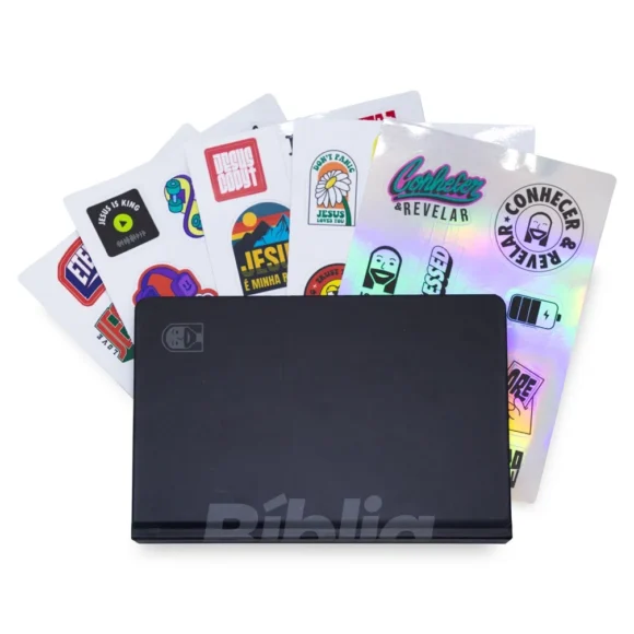 Bíblia Sticker 2.0 Preta - NVI - Imagem 8