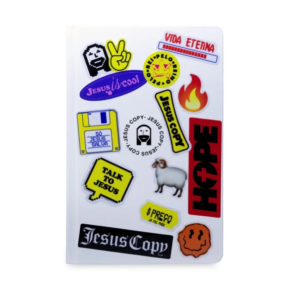Bíblia Sticker Branca - NVI
